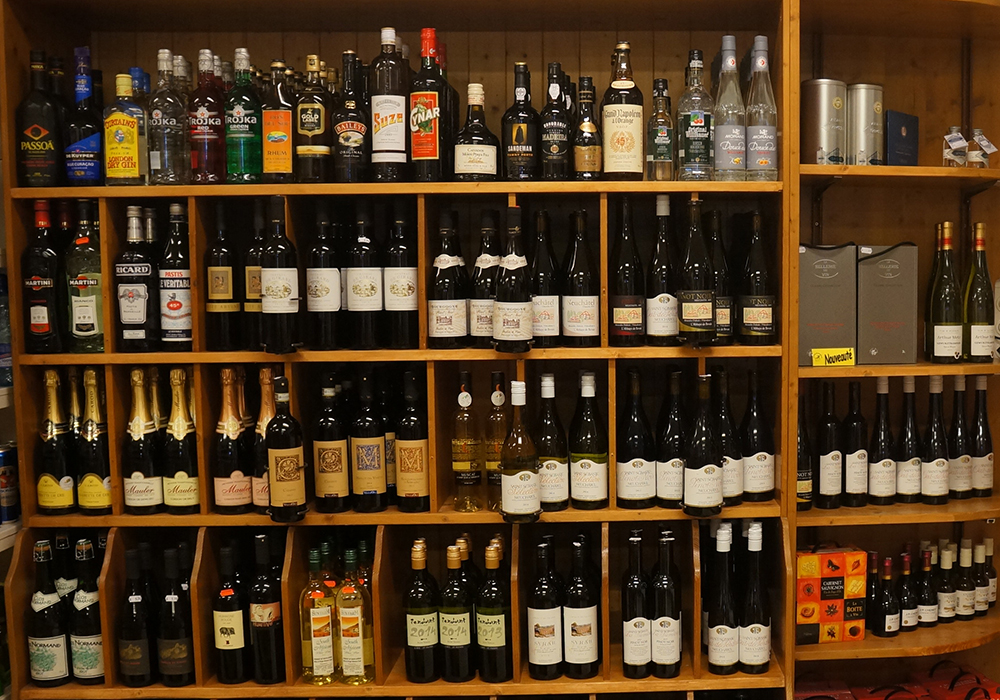 Intérieur du magasin